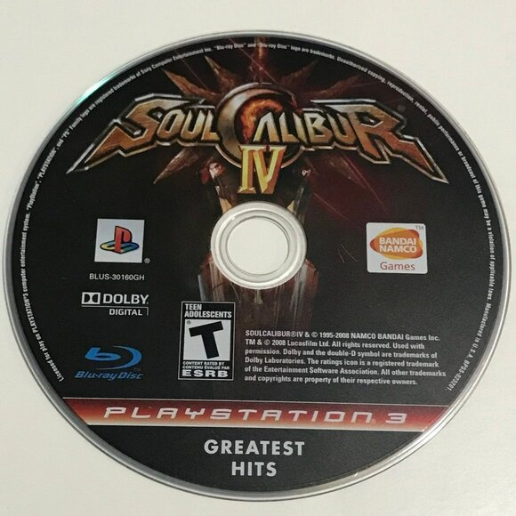PS3 Soul Caliber IV PlayStation 3